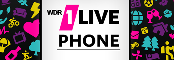 1LIVE Phone - Hörer*innen können täglich ein Smartphone in einer von insgesamt vier 1LIVE Special Editions gewinnen